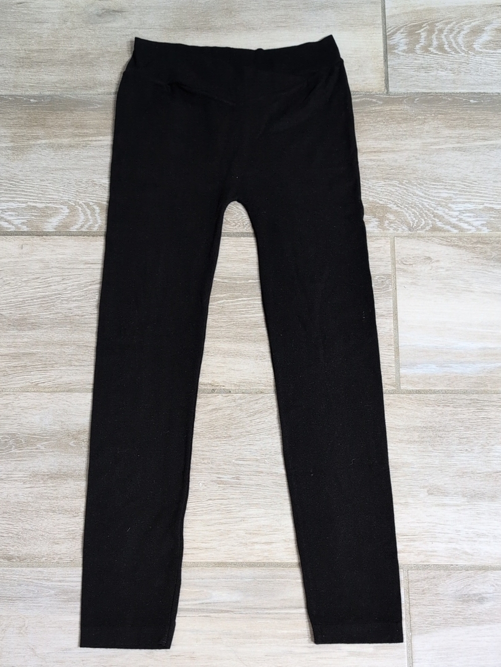Poof! Crossover Waist Black Leggings | Poof! Black Leggings M/L